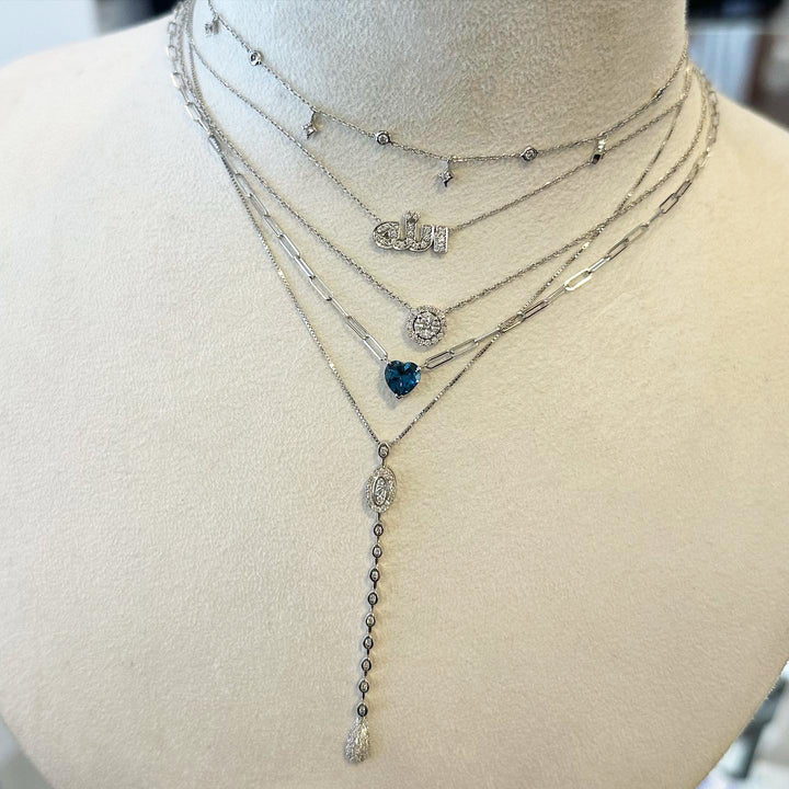 Allah Diamond Necklace - Saudi Gold Jewelry online store