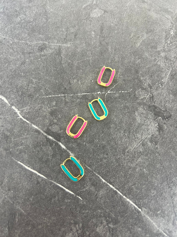 Enamel Hoops