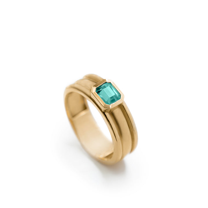 Bombé Ring - Saudi Gold Jewelry online store