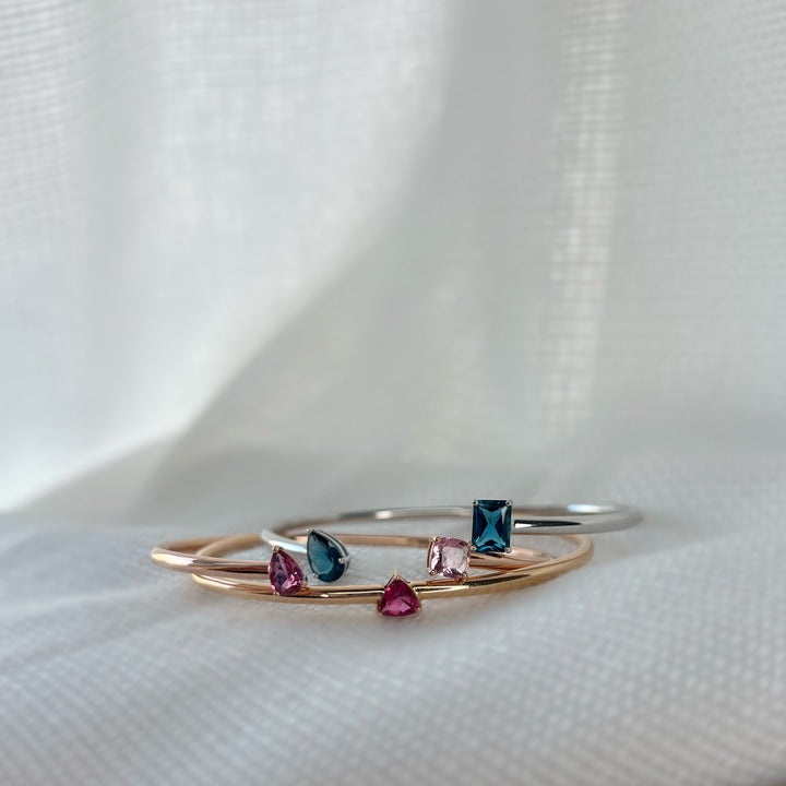 London Topaz Bangle - Saudi Gold Jewelry online store