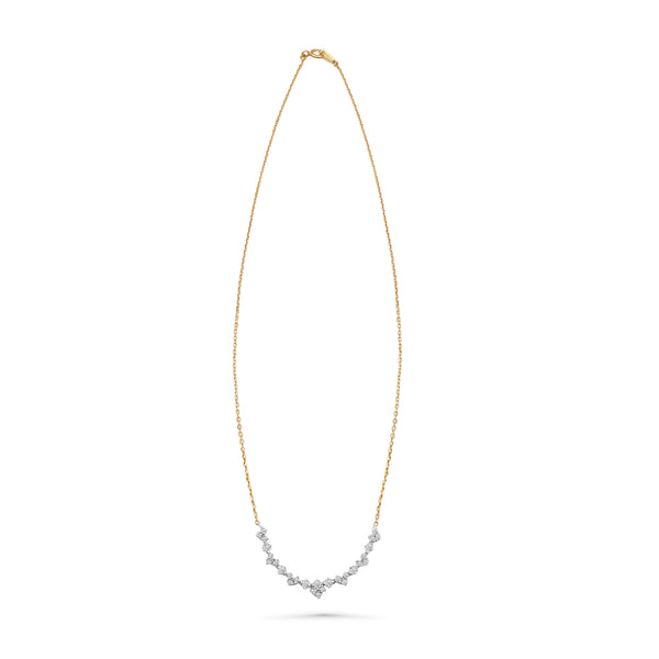 Scattered Diamonds Necklace