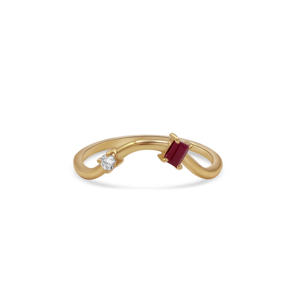 Ruby Rise Ring