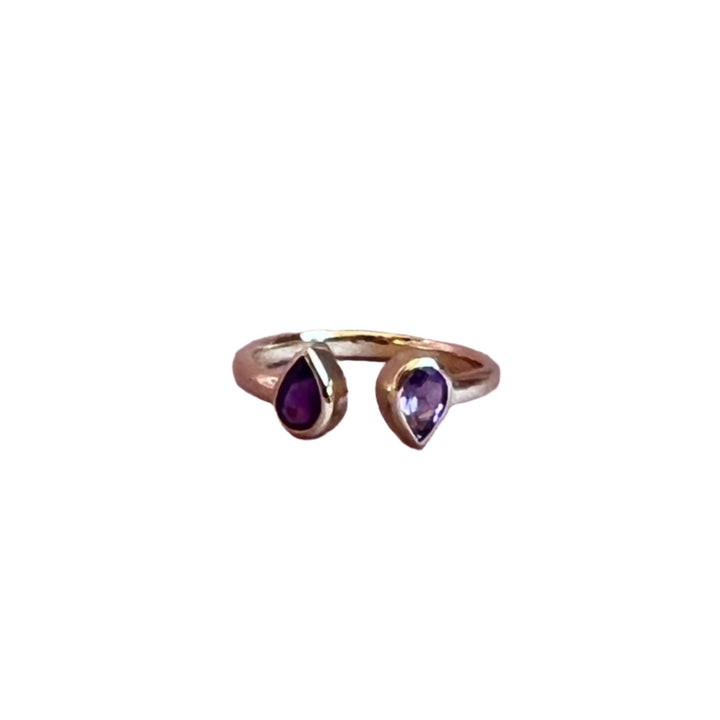 Amethyst Ring - Saudi Gold Jewelry online store