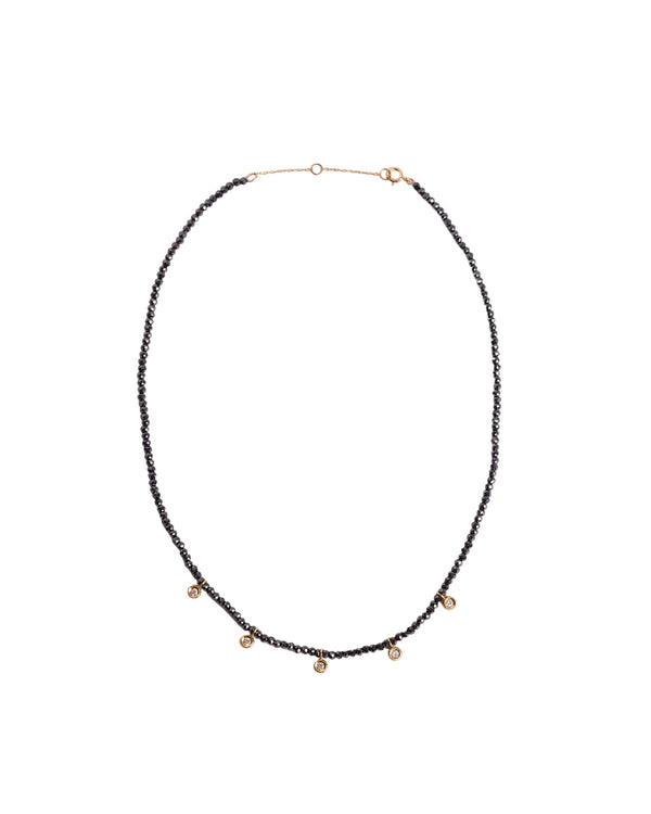 Gemstones Choker with Diamonds