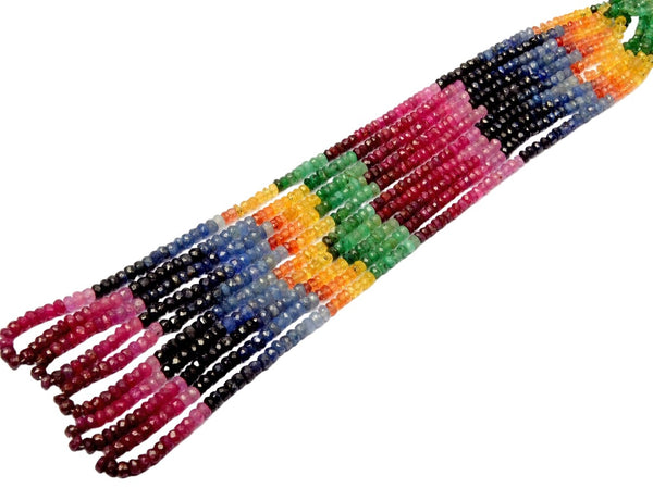 Multi-Colored Gemstone Necklace