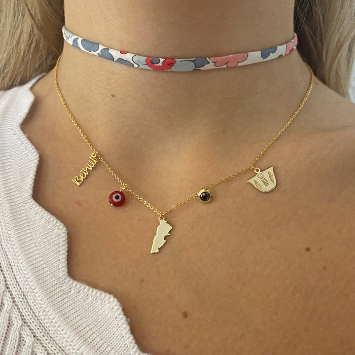Silver Charms Necklace